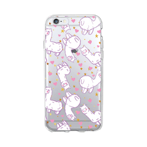 Jumping Alpaca iPhone case