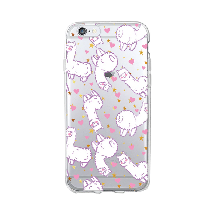 Jumping Alpaca iPhone case