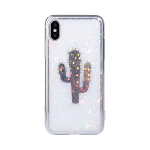 Holo Cactus iPhone Case
