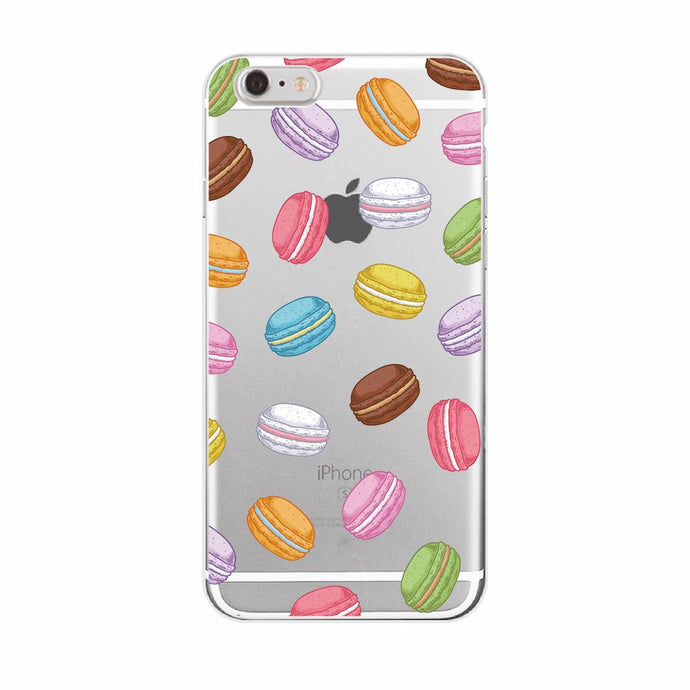 Macarons Falling from the Sky iPhone case